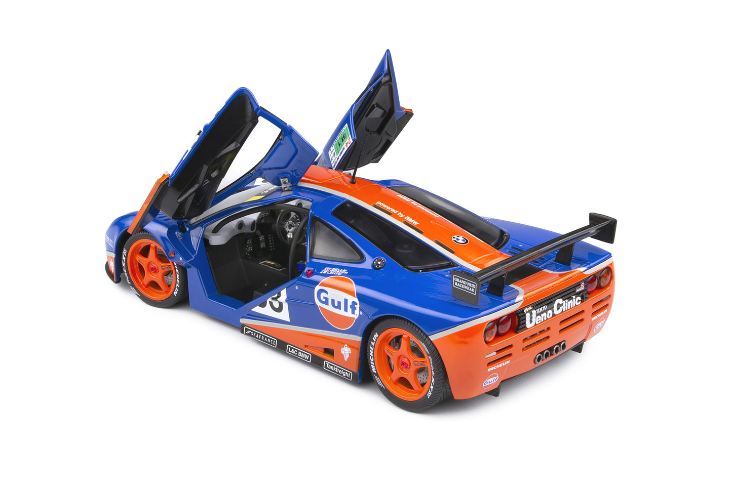 McLaren F1 GTR Short Tail – 24H Le Mans 1996 – #33 Bellm/Lehto/Weaver – 1:18 – Solido