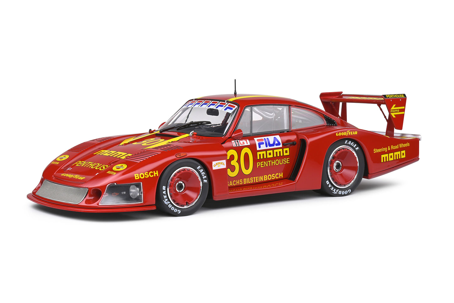 Porsche 935 Moby Dick – 24H Le Mans 1982 – #70 Moretti – 1:18 – Solido