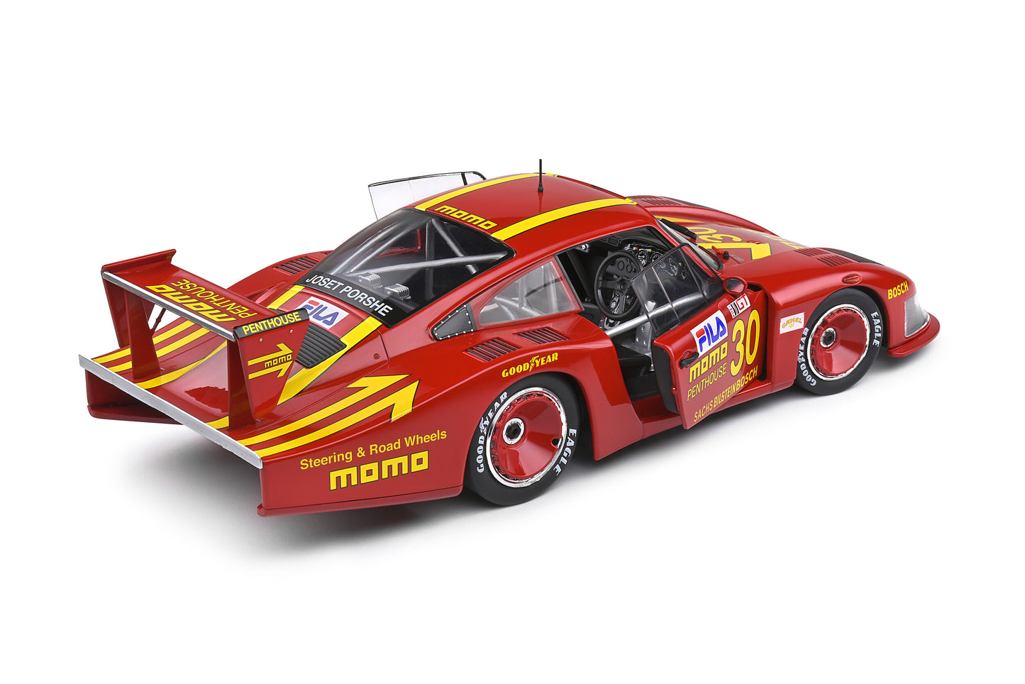 Porsche 935 Moby Dick – 24H Le Mans 1982 – #70 Moretti – 1:18 – Solido