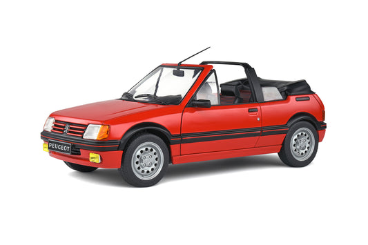 Peugeot 205 CTI – Rouge Vallelunga – 1986 – 1:18 – Solido