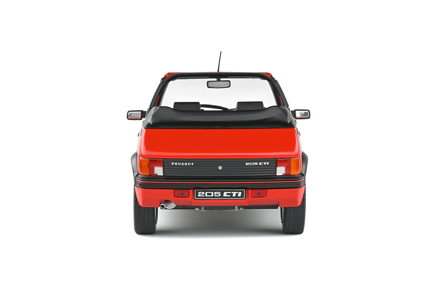 Peugeot 205 CTI – Rouge Vallelunga – 1986 – 1:18 – Solido