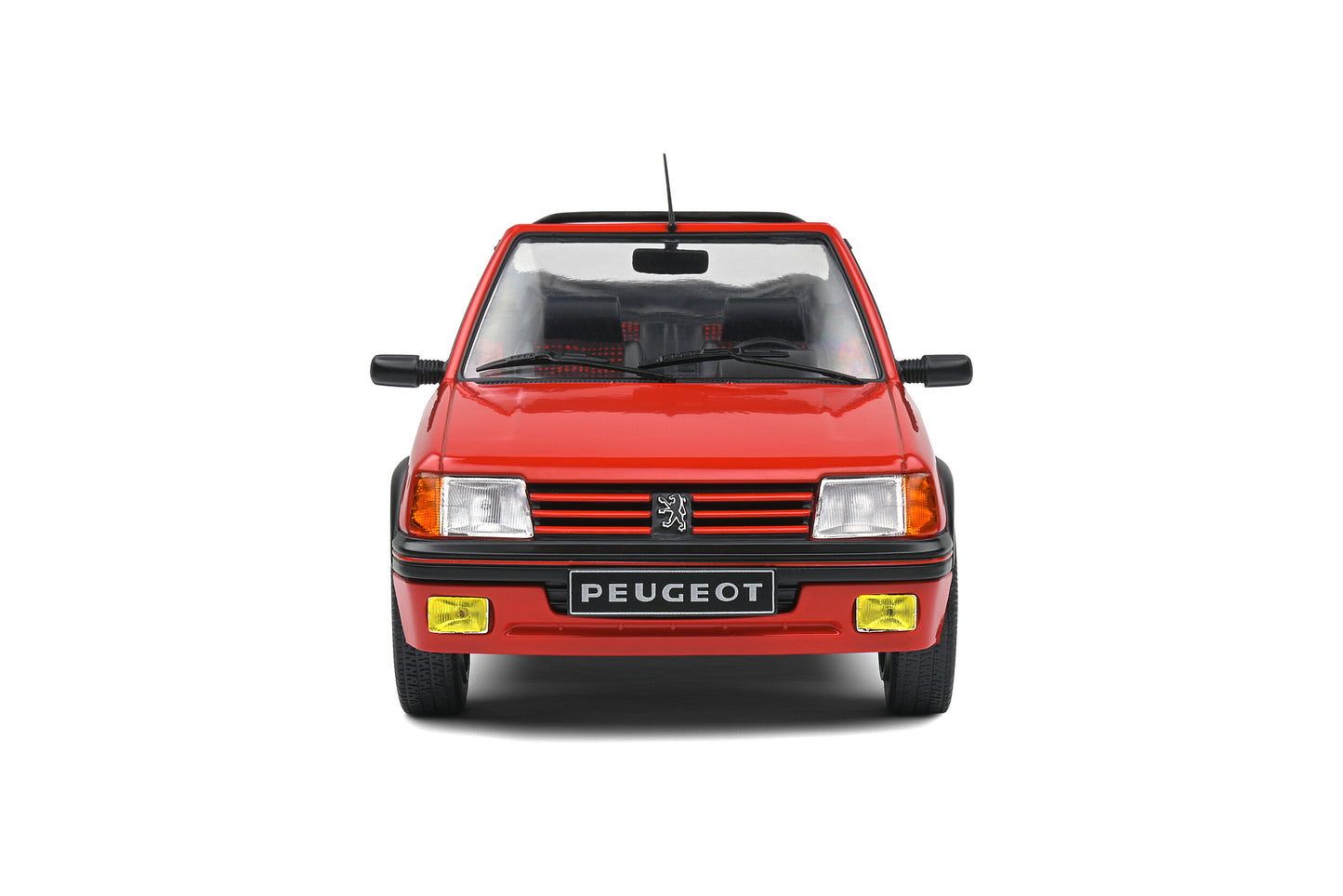 Peugeot 205 CTI – Rouge Vallelunga – 1986 – 1:18 – Solido