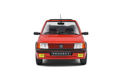 Peugeot 205 CTI – Rouge Vallelunga – 1986 – 1:18 – Solido