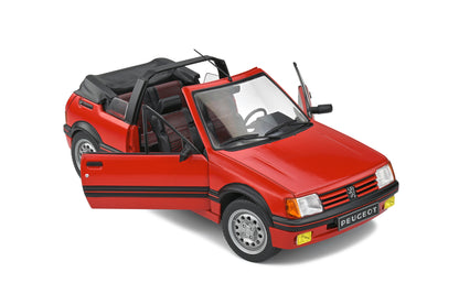 Peugeot 205 CTI – Rouge Vallelunga – 1986 – 1:18 – Solido
