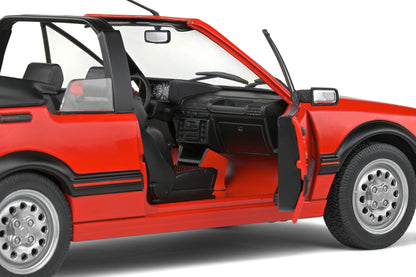 Peugeot 205 CTI – Rouge Vallelunga – 1986 – 1:18 – Solido