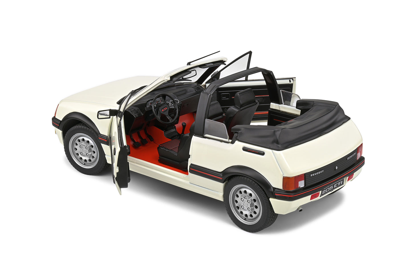 Peugeot 205 CTI – Blanc Meije – 1986 – 1:18 – Solido