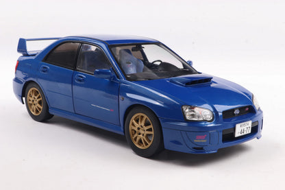 Subaru Impreza WRX STI Sonic Blue 2003 1:18 Solido