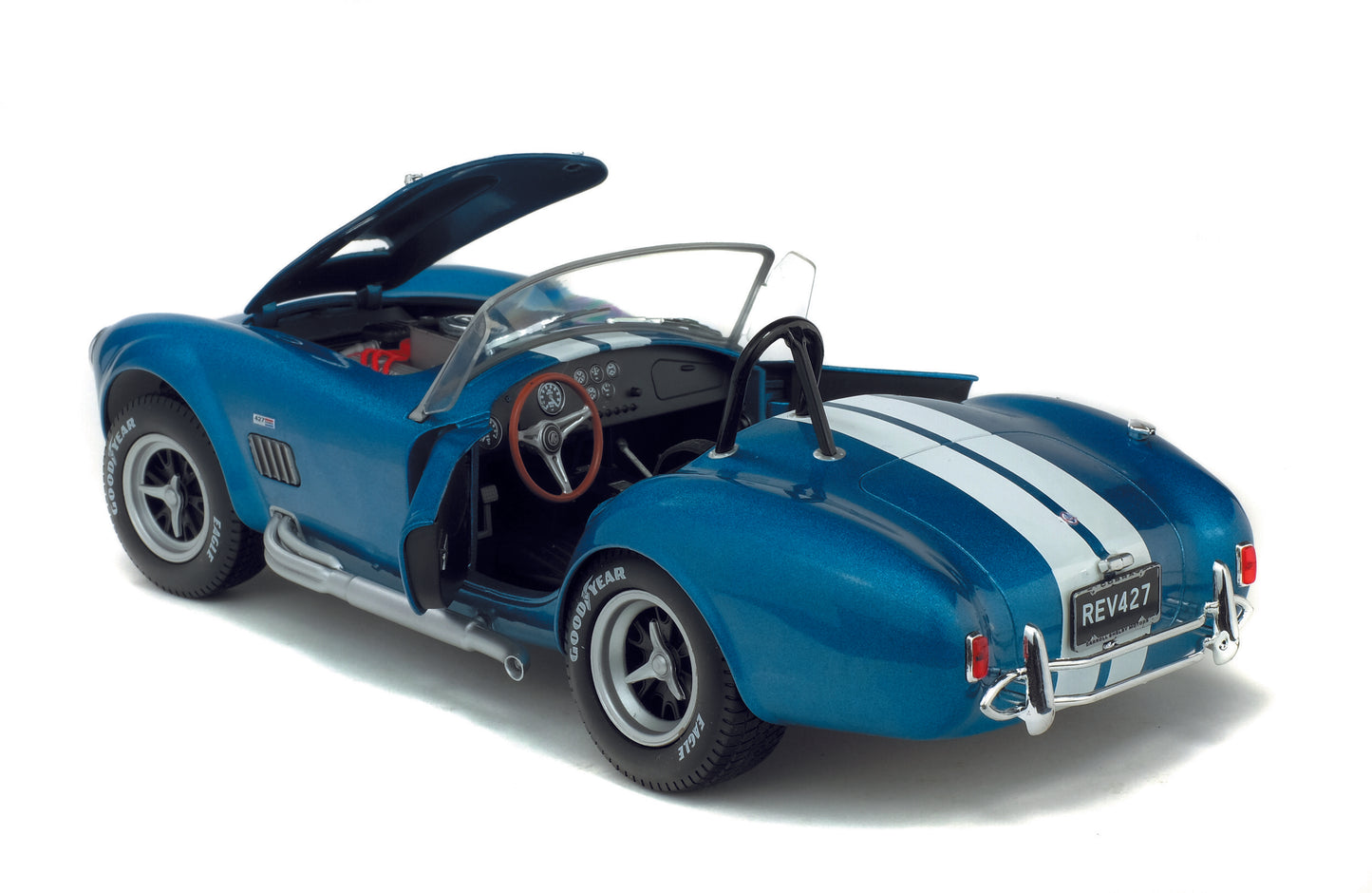 AC Cobra 427 MKII – Metallic Blue – 1965 – 1:18 – Solido