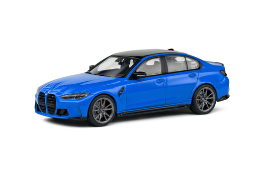 BMW M3 Sedan (G80) – 2023 – Santorini Blue – 1:43 – Solido