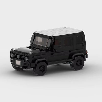 Mercedes-Benz G63 autić na sklapanje, prikaz sa prednje strane.