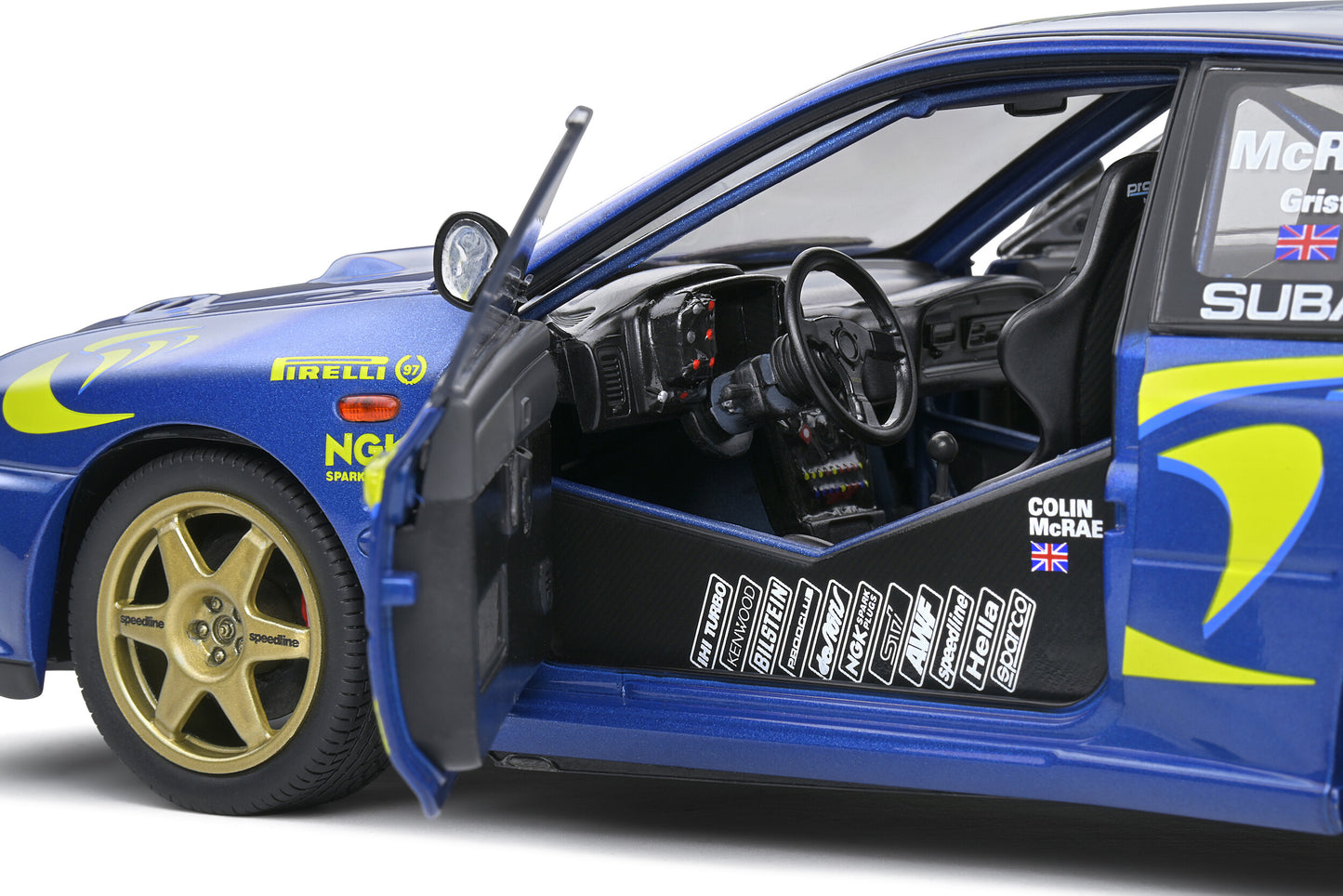 Subaru Impreza 22B – Rallye Monte-Carlo 1998 – #3 McRae/Grist – 1:18 – Solido