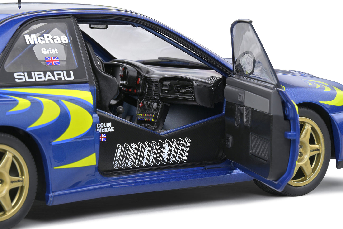 Subaru Impreza 22B – Rallye Monte-Carlo 1998 – #3 McRae/Grist – 1:18 – Solido