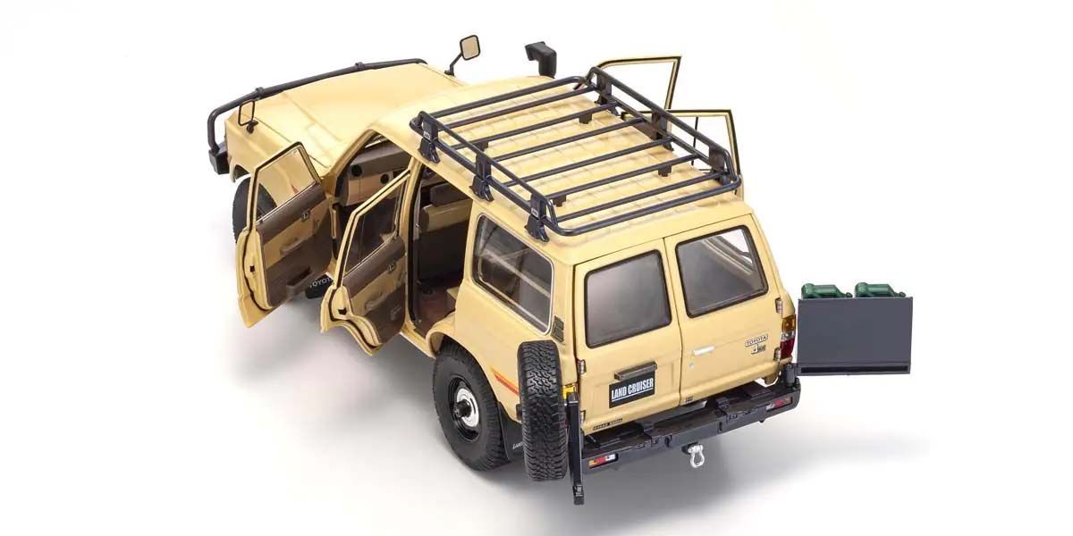 Toyota Land Cruiser 60 1980 Beige - pogled odozgo