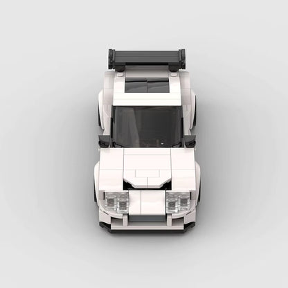 Toyota Supra MK4 White - Top View