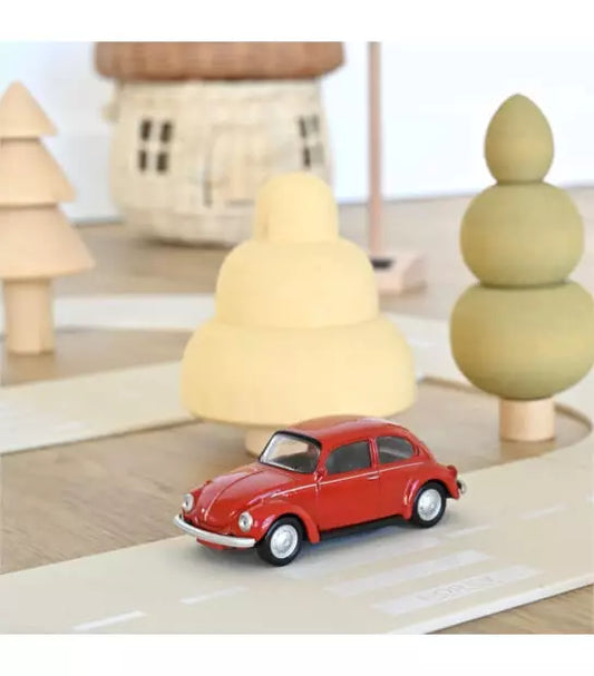 Volkswagen 1303 (Super Beetle) 1973 – Kasan Red – Norev Jet‑Car