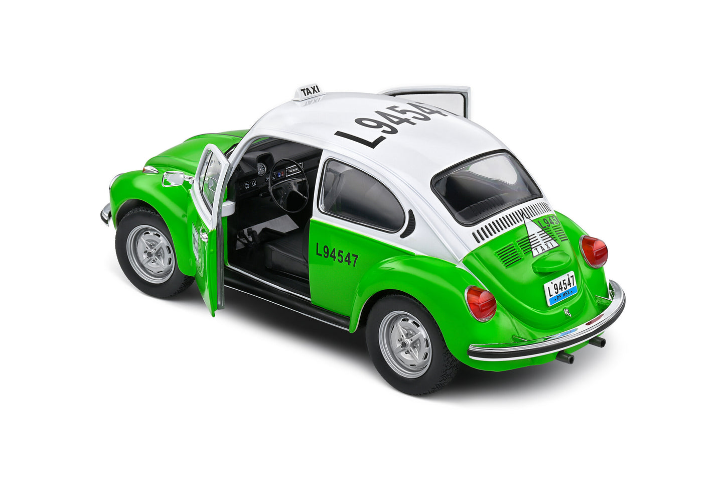 Volkswagen Beetle 1303 Mexican Taxi 1974 – Die‑Cast Solido