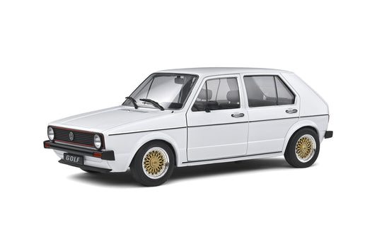 Volkswagen Golf L White Custom 1983 – Die‑Cast Solido