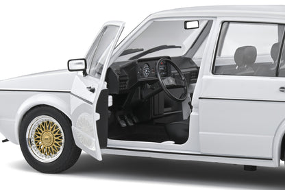 Volkswagen Golf L White Custom 1983 – Die‑Cast Solido
